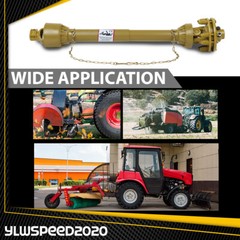 PTO Shaft PTO Drive Shaft 1-3/8″x6 Spline w/ Slip Clutch T4 31.5-41″ Yellow New