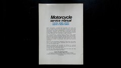Motorcycle Service Manual 4 Stroke Single Cylinder Vol 3 Fourth Edition