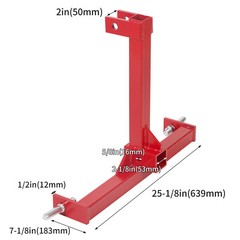 Cat 1 Drawbar Tractor trailer quick hitch receiver 3 Point Attachment Standard
