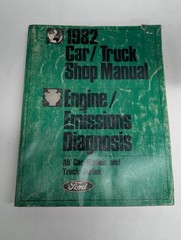 FORD 1982 CAR ENGINE EMISSIONS DIAGNOSIS SHOP MANUAL ALL MODELS CARS & TRUCKS