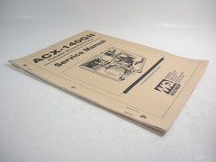 Multiquip MQ ACX-140GII Portable Welder Generator Service Workshop Repair Manual