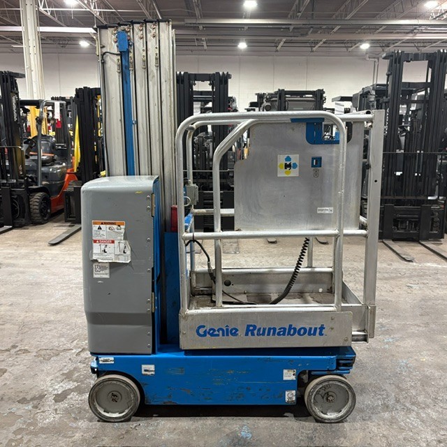 2017 Genie GR20 350lbs Capacity Used Vertical Mast Platform 306 Hrs