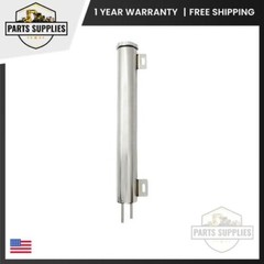 Polished Chrome Radiator Overflow Tank 15 x 2 with Hardware for Installation