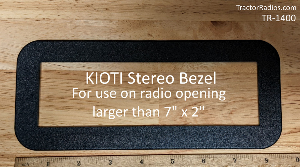 KIOTI Bobcat Tractor Stereo Radio Trim Bezel NX RX DK CX CK PX Cab FM Bluetooth