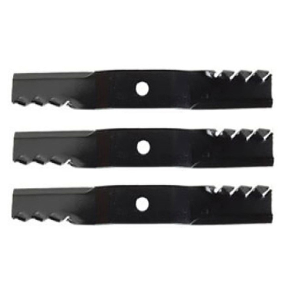 (3) Mower Mulching Blades M164016 Fits John Deere 54″ X738 X739 X750 X754