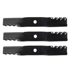 (3) Mower Mulching Blades M164016 Fits John Deere 54″ X738 X739 X750 X754