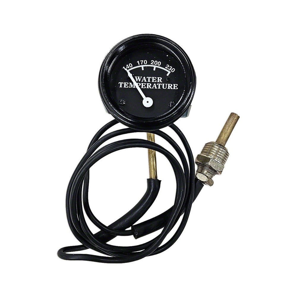 Water Temperature Gauge with 48″ Lead Fits John Deere Tractor | AA6295R,