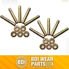 Bucket Teeth Pins 8E6358 & 8E6359 Retainers for Cat J350 1U3351 1U3352 -10 Pack