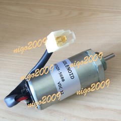 12V Solenoid Valve for Isuzu Engine 3LD1 3LD2 4LE1 3LB1 4LB1 SumitomoSH55 Digger