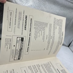 Turbo Conveyor Parts And Service Manual See Pics 30 Day Warranty