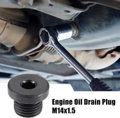 4 Pcs M14x1.5 Steel Engine Oil Drain Plug Screw
