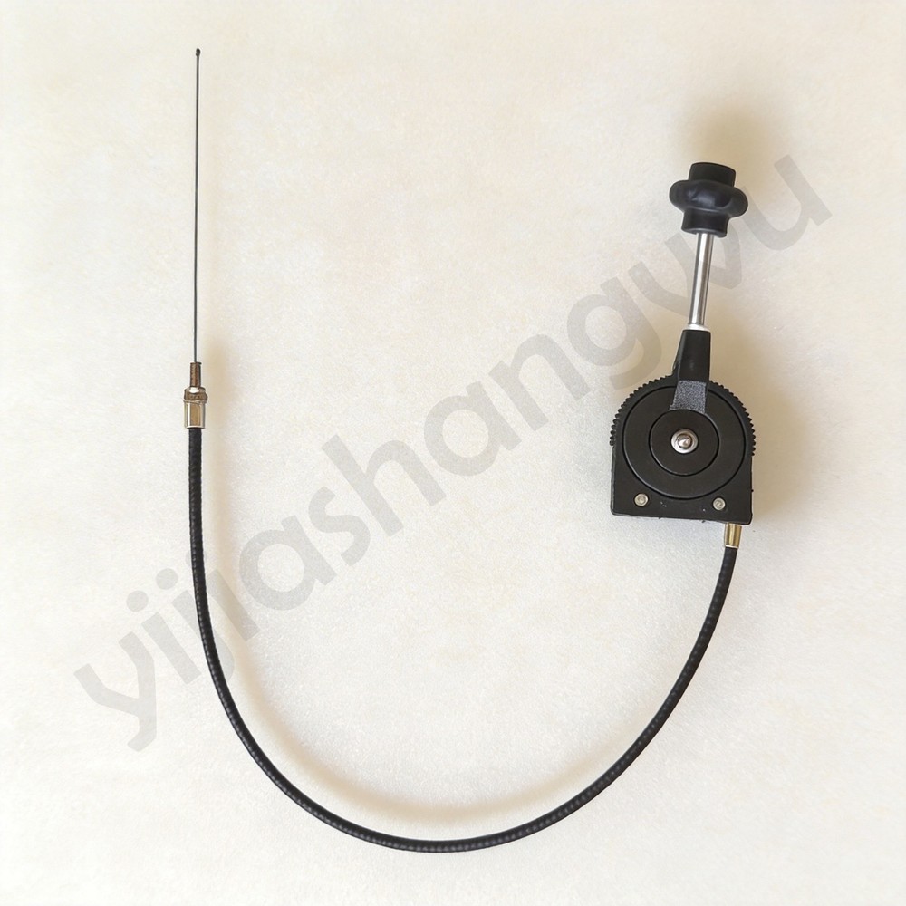 Excavator Throttle Control Cable 40 Inches Manual Throttle Wire
