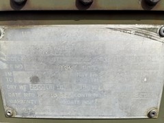 WHITE Military Hercules with d198er Running Engine Generator Removed