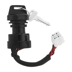 Ignition Key Switch for Yamaha Grizzly 400 2007-2008 Kodiak 400 450 Wolverine…