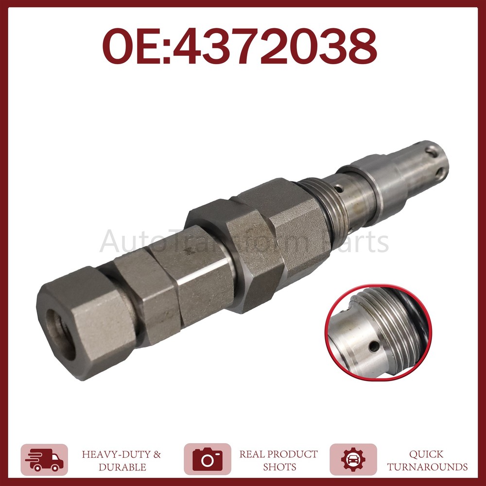 4372038 Main Relief Valve Fits Hitachi EX200-5 SH200-A3 ZAX200 DH220-5 Excavator
