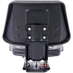 Seat w/ Backrest Black Slide Track Steel/PVC Compact Mower