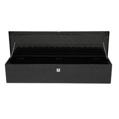 50″Aluminum Five Pattern Toolbox Single Lock Black