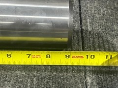 Linkage Pin Heavy Equipment 077241 Heavy Duty Silver Yellow 9″ x 4″ x 3″