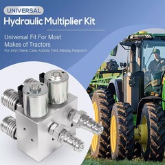 Hydraulic Multiplier Kit 2 Circuit Selector Valve and Switch Box Control