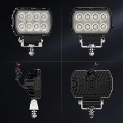 12V 24V LED Work Light Flood Lamp pods Fit for Truck, Tractor ,Dozer, UTV ,ATV