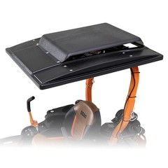 CoolTops Canopy w/ Fan- Black – 43in X 51in for Mahindra eMax 22L / 25L