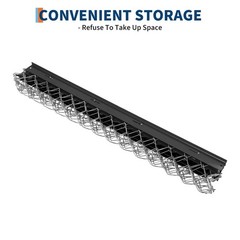 4 x 5ft ATV Drag Harrow Lawn Rake Chain Harrow Field Drag for Landscape Leveling