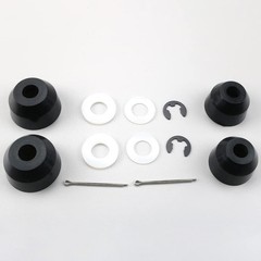 Complete Kubota BX GR Inner & Outer Tie Rod Boot Kit with Hardware Included