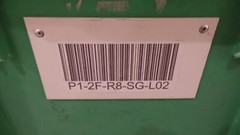 GENUINE TEREX SLIDER PAD 053229Z1, N.O.S.