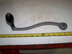 NOS Cast Iron Crank Handle Corn Sheller ENTERPRISE Grinder Roller 11/16″ Shaft