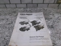 Delavan PowerFlo 7800 Series Diaphragm Pump Manual.