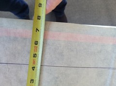 Caterpillar Film 1836765 Decal CAT 1836765 8 inches x 38 inches, OEM