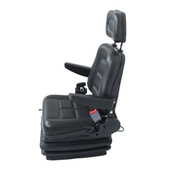 Suspension Tractor & Forklift Seat Armrest Safety Belt Adjustable Backrest