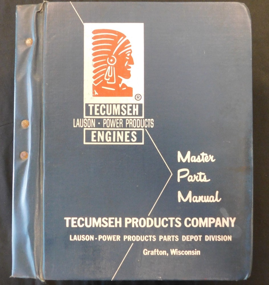 Tecumseh Engines 1963 Master Parts Manual – Lauson-Power Products Parts Depot