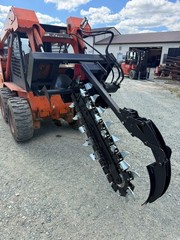 NEW Skid Steer Trencher 48″ x 7″ Quick Attach for Bobcat, Kubota, Etc-Full-Size