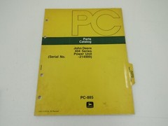 John Deere 404 Series Power Unit Parts Catalog SN – 214999 PC-885