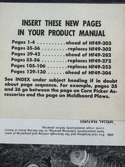 Vtg Ferguson Tractor System Implements Photos Salesman Pocket Binder Manual 40s