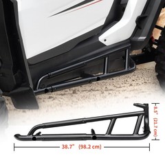 Nerf Bars Rock Sliders for Polaris RZR XP 1000 24-25, Steel Side Steps Low Pr…