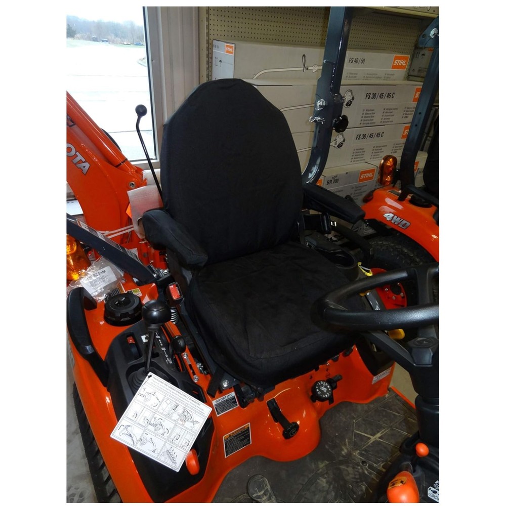 Custom Fit Waterproof Seat Covers for Kubota Tractors