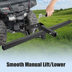 50″ Manual Quick Implement Lift 1-Point Lift System For ATV/UTV w/2″ Receiver