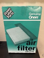 Green Label Parts Genuine Onan Cummins Air Filter for RV Generators 140-3116 New