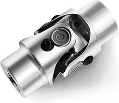 3/4″ Round x 3/4″ -30 Spline Chrome Steering Universal Joint Sin Color: Chrome