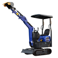 Free delivery unloading. 1-ton mini excavator, 13.5hp EPA engine, 6 accessories