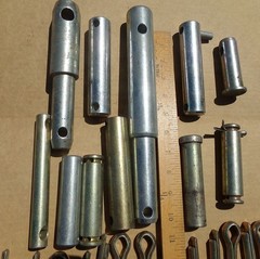 Lot Hitch Pins Heavy Duty Farm Equipment 3 Point Hitch