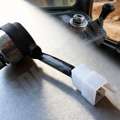 Key Ignition Switch for AGT H15R/ H15 Mini Excavator Ignition Switch Replacement