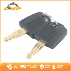 2PCS Ignition Keys 5P8500 Fits For CAT Caterpillar Heavy Equipment