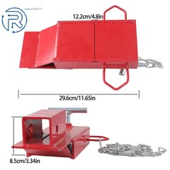 Pallet Forks Attachment 2″ Hitch Receiver Trailers Towing Adapter Forklift