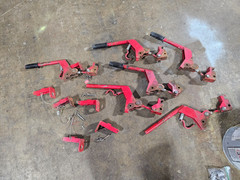 Farm Tool, Rear Cultivator Lift Rod, Farmall, International Shank, 11 pcs. ??ID
