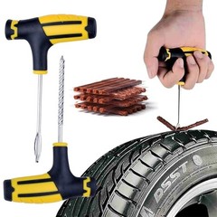 68pcs Car Tire Repair Kit Rubber DIY Tire Plug Patch Tool Motorcycle