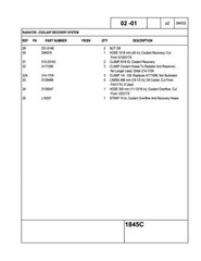 Parts Manual for Case 1845C Skid Steer Loader Catalog 930 Pages JAF135099 and up