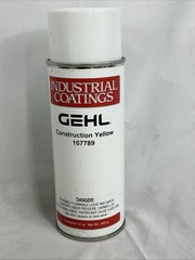 New Gehl Construction Yellow Aerosol Can Paint 12 Oz. 167789
